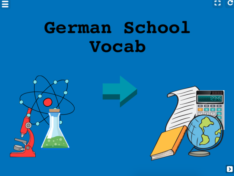 German School Vocab